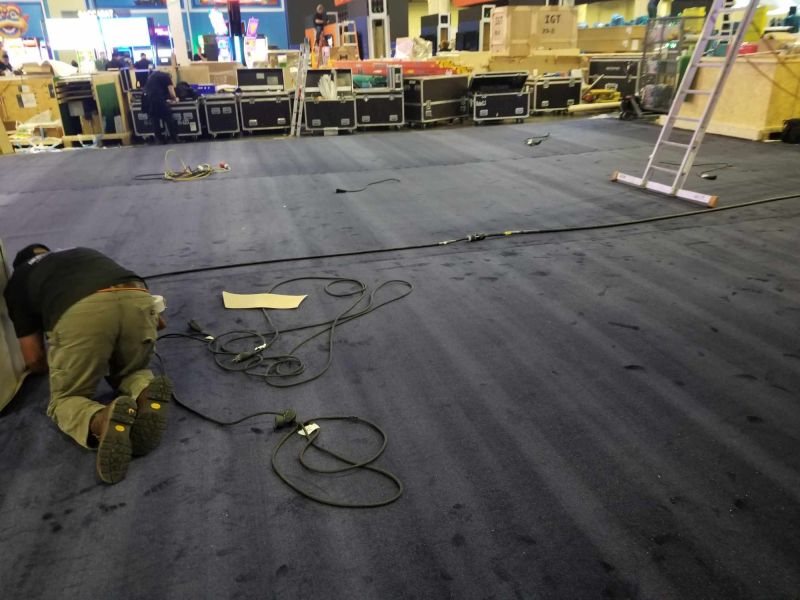 lvsteamrollers oct 2023 booth carpet